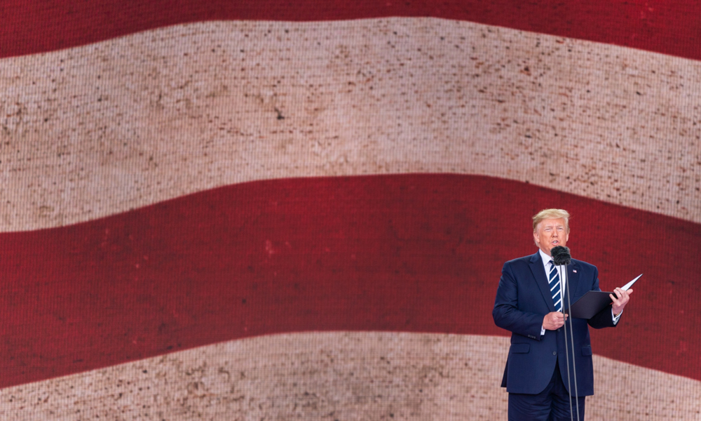 Trump: Hadet her, elsket der