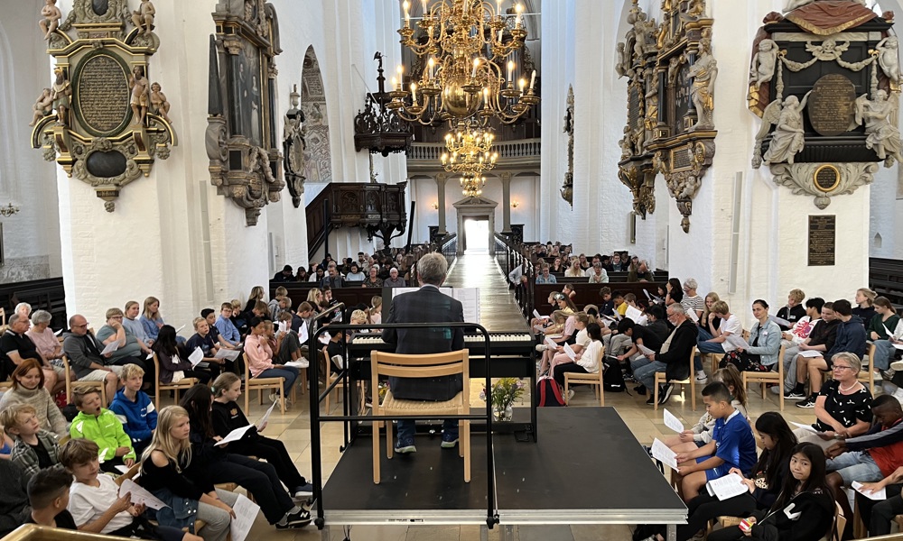 Morgensang i Domkirken